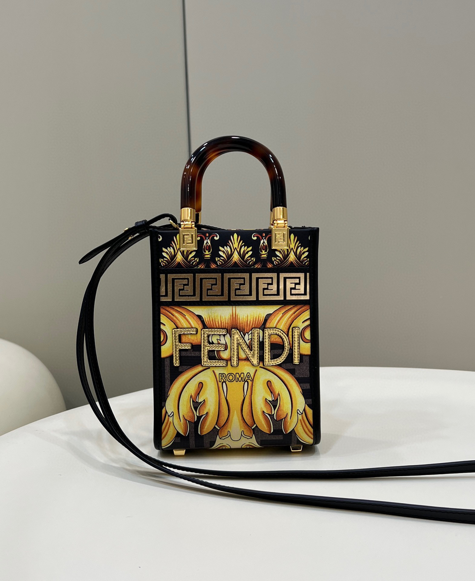F**di & versace minitote