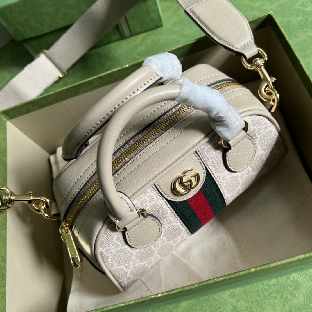 G*u*i ophidia mini gg top handle bag