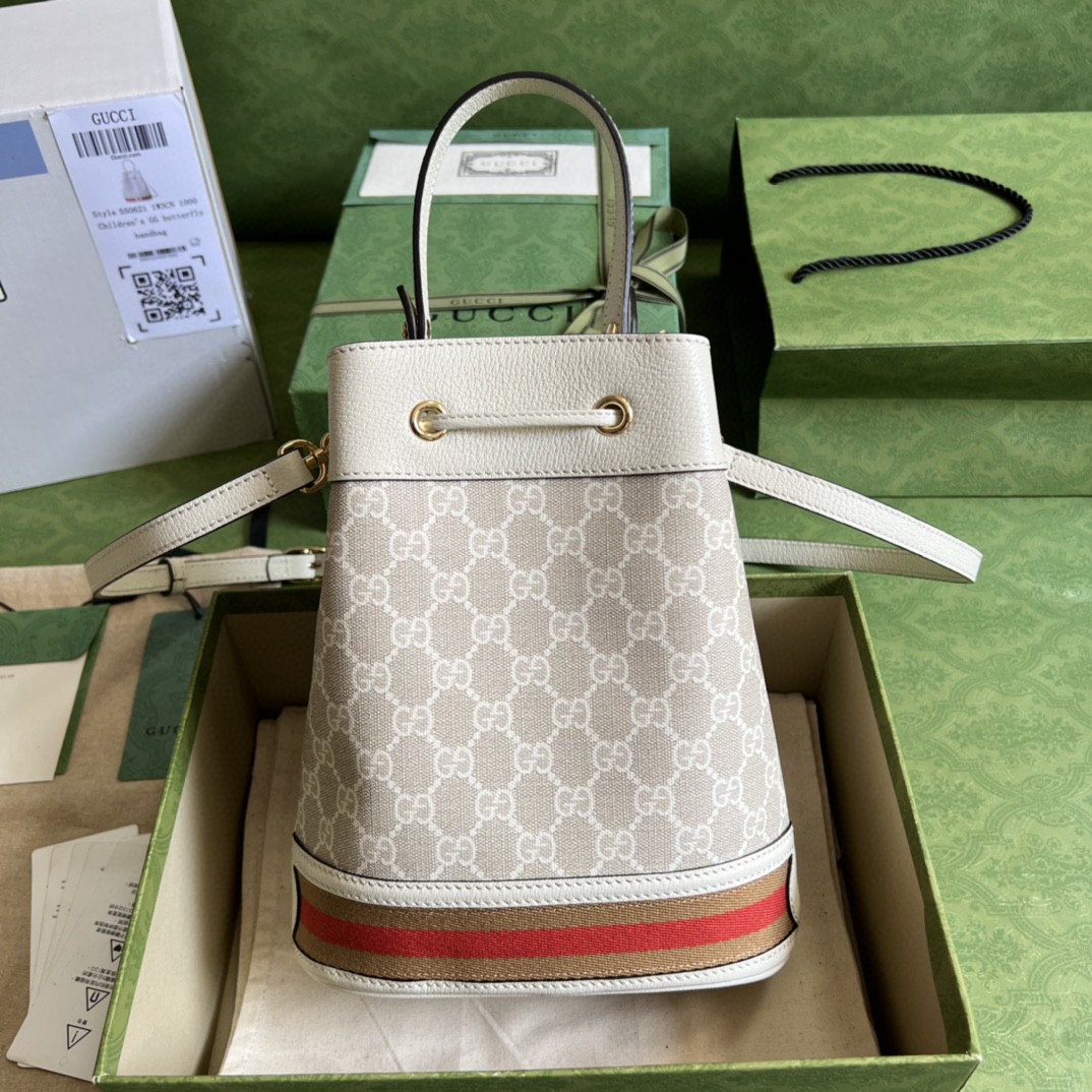 G*u*i ophidia gg small bucket bag