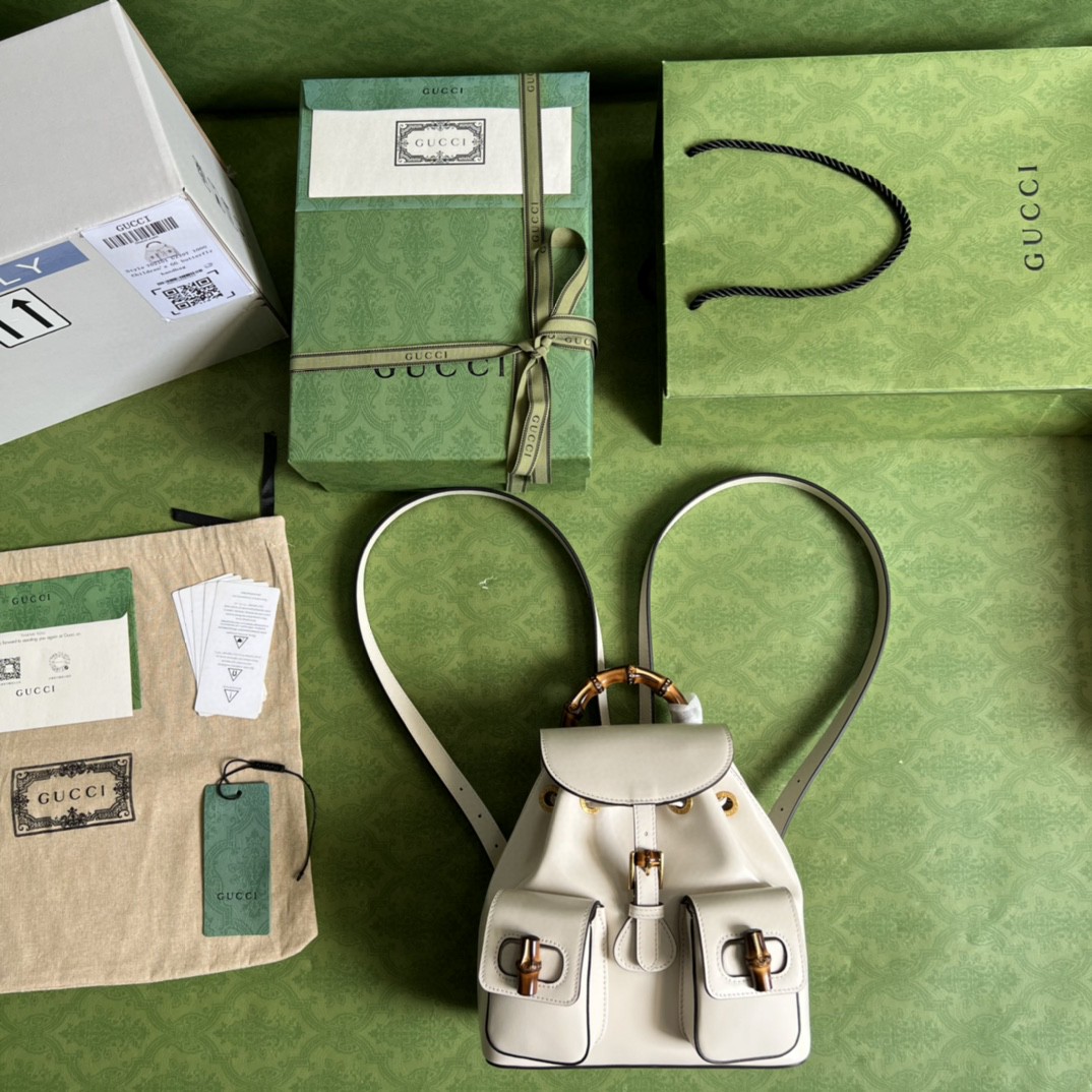 G*u*i bamboo small backpack