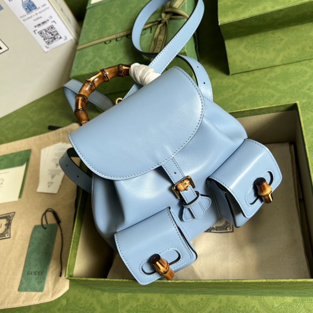 G*u*i bamboo small backpack