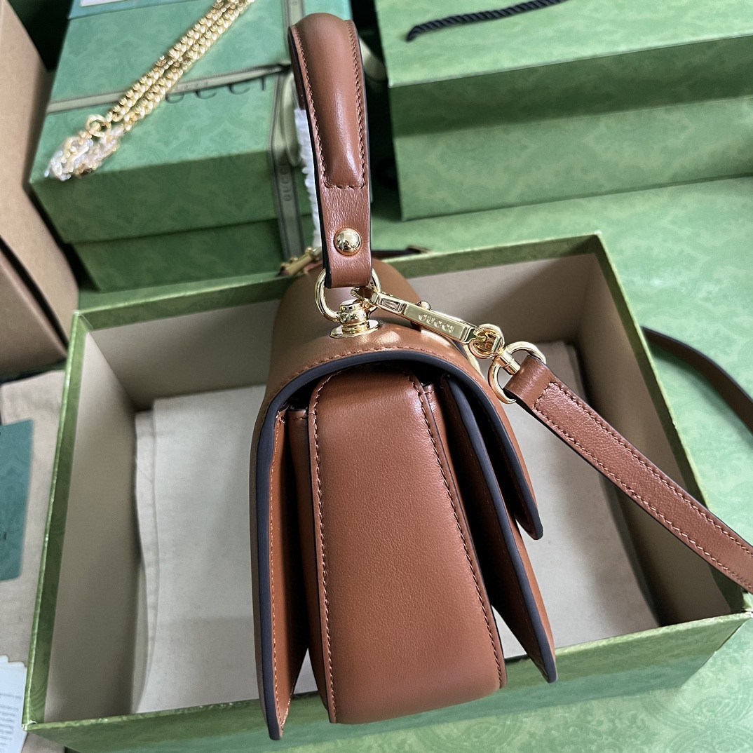 G*u*i blondie top-handle bag