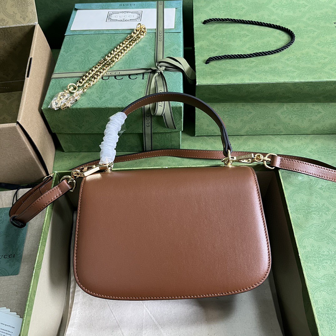 G*u*i blondie top-handle bag