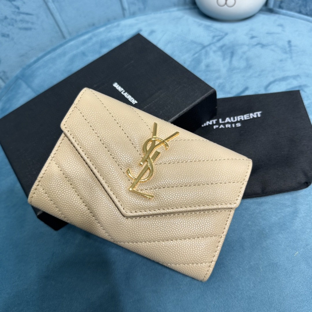 Y51 cassandre matelassÉ small envelope wallet