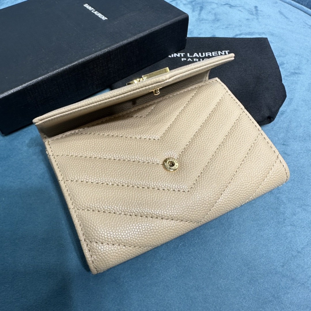 Y51 cassandre matelassÉ small envelope wallet
