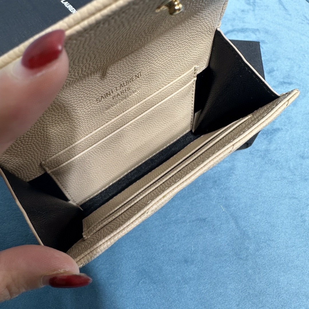 Y51 cassandre matelassÉ small envelope wallet