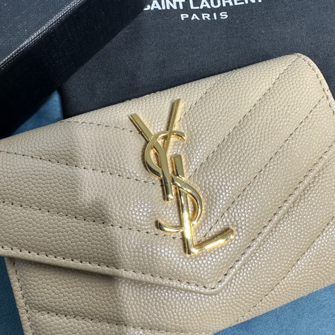 Y51 cassandre matelassÉ small envelope wallet