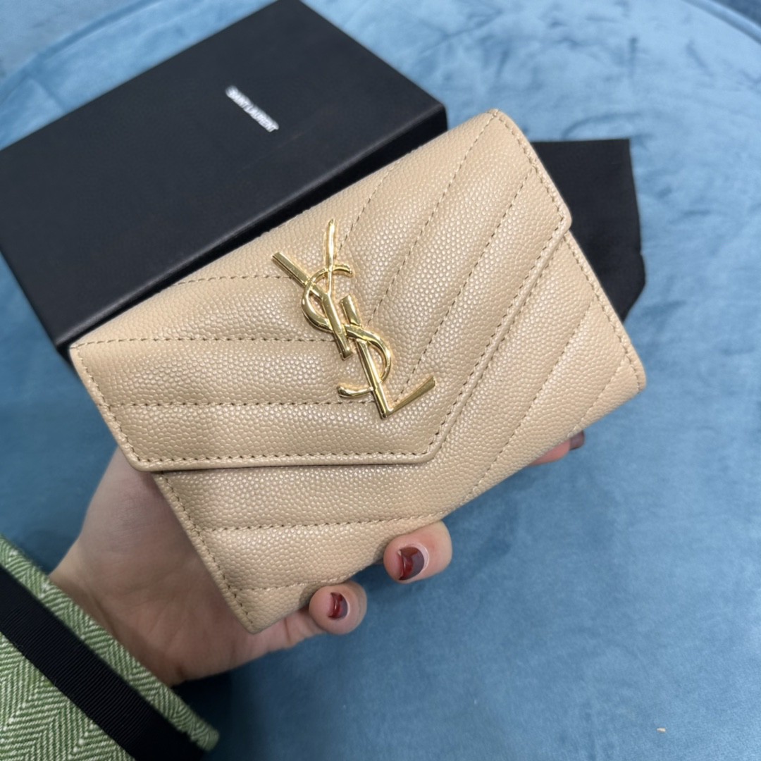 Y51 cassandre matelassÉ small envelope wallet