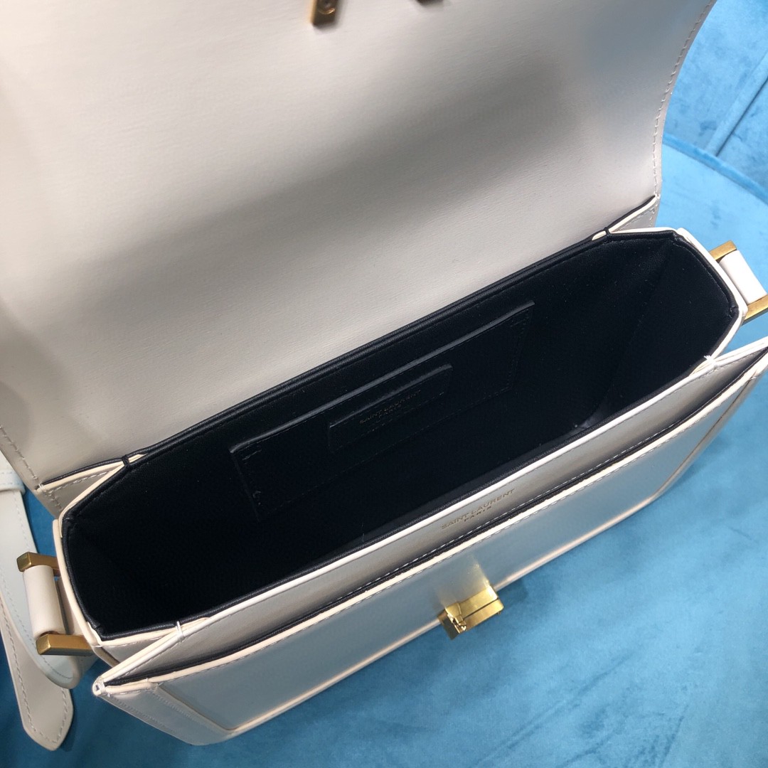Y51 solferino medium satchel in canvas and box