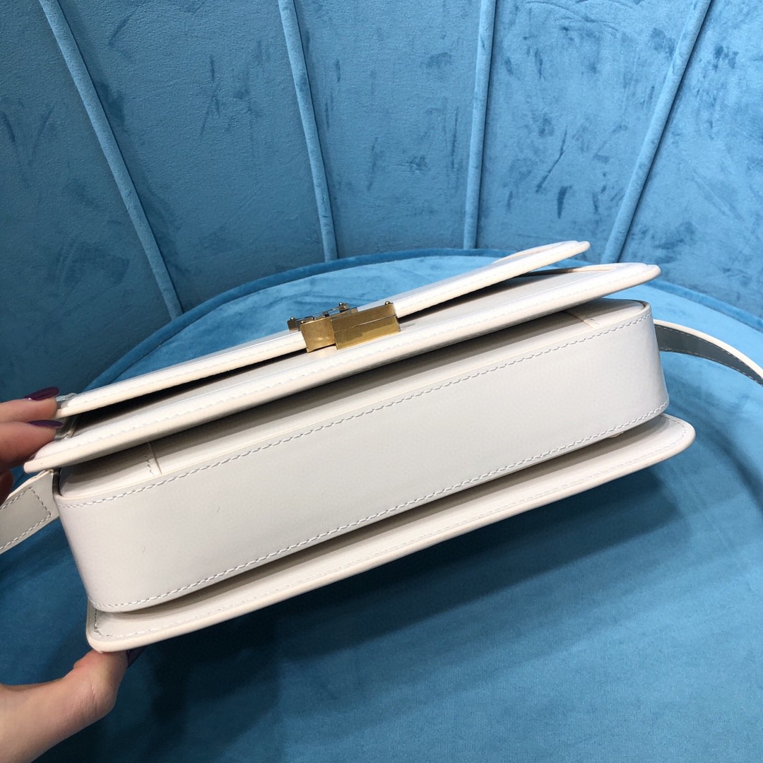Y51 solferino medium satchel in canvas and box