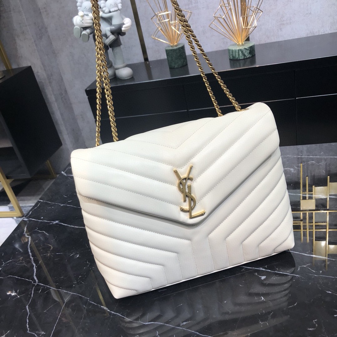 LOULOU MEDIUM IN QUILTED LEATHER