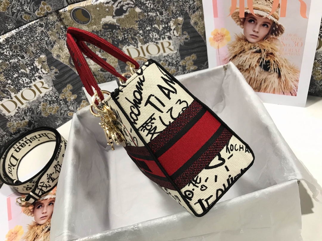 D*or medium lady d-lite bag