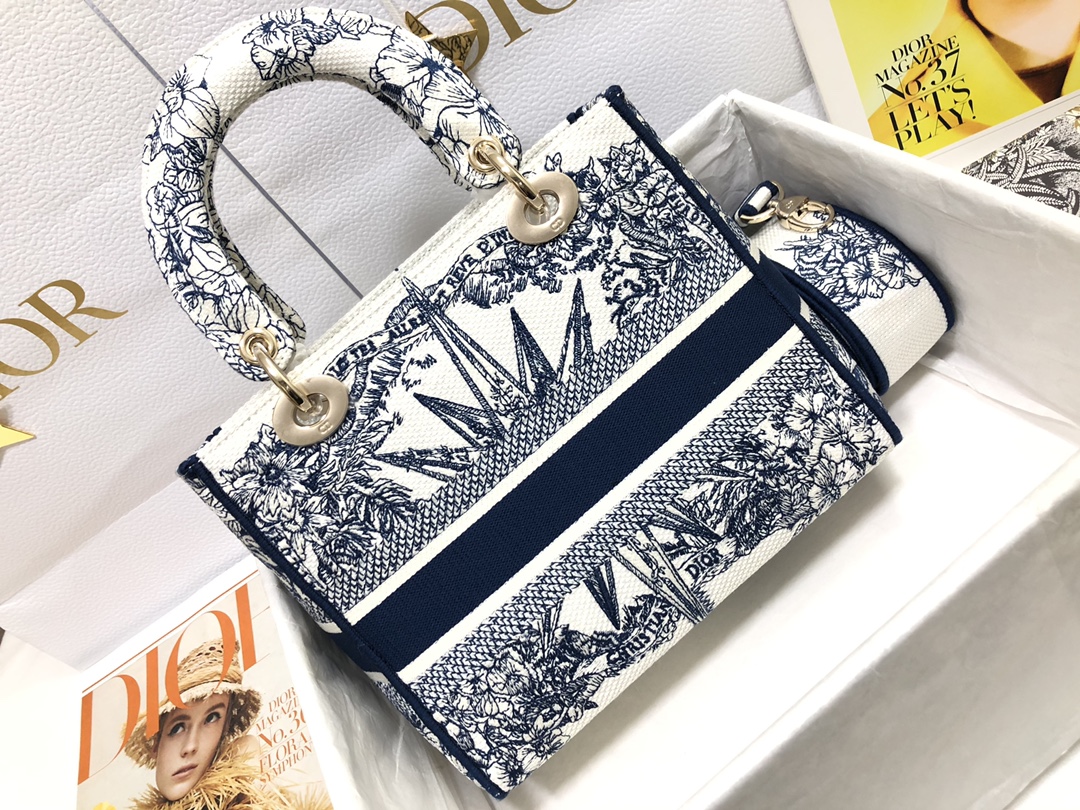 D*or medium lady d-lite bag