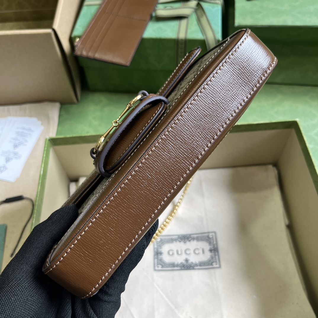 G*u*i horsebit 1955 mini bag
