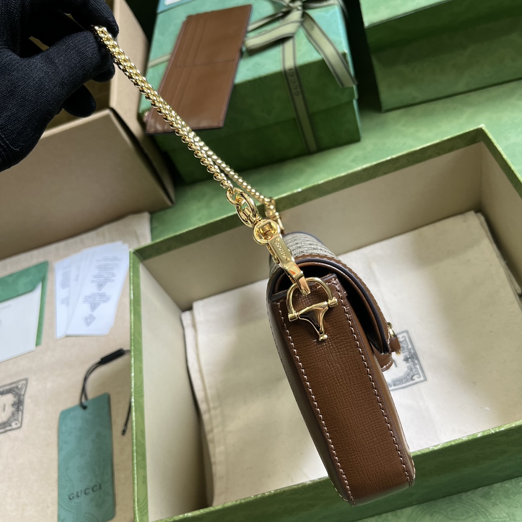 G*u*i horsebit 1955 mini bag