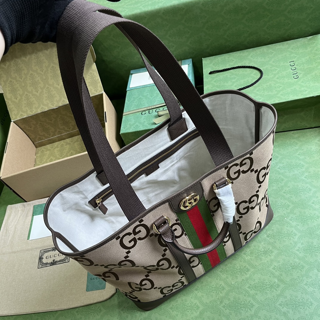 G*u*i jumbo gg medium tote bag