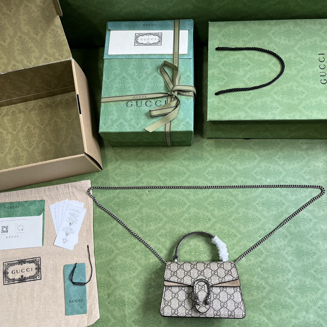 G*u*i dionysus mini top handle bag