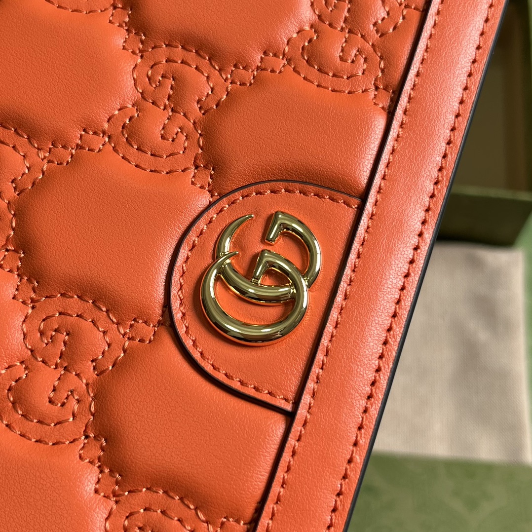 G*u*i gg matelassÉ chain wallet