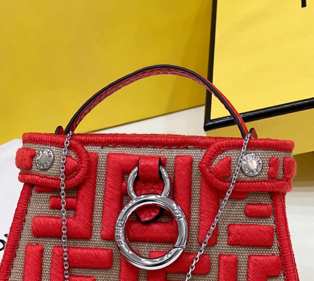 F**di peekaboo nano bag