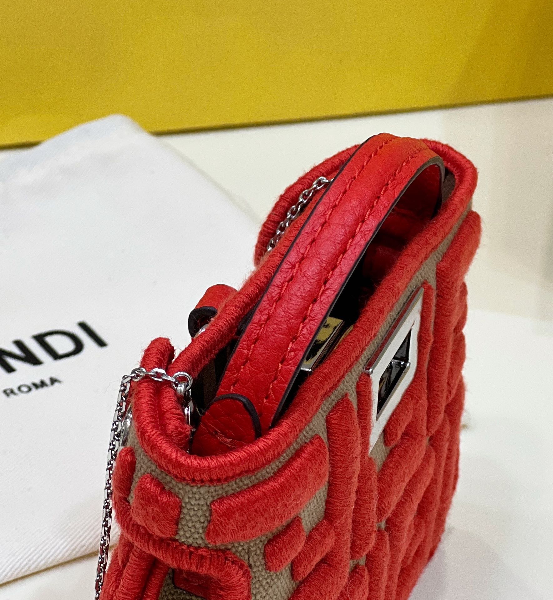 F**di peekaboo nano bag