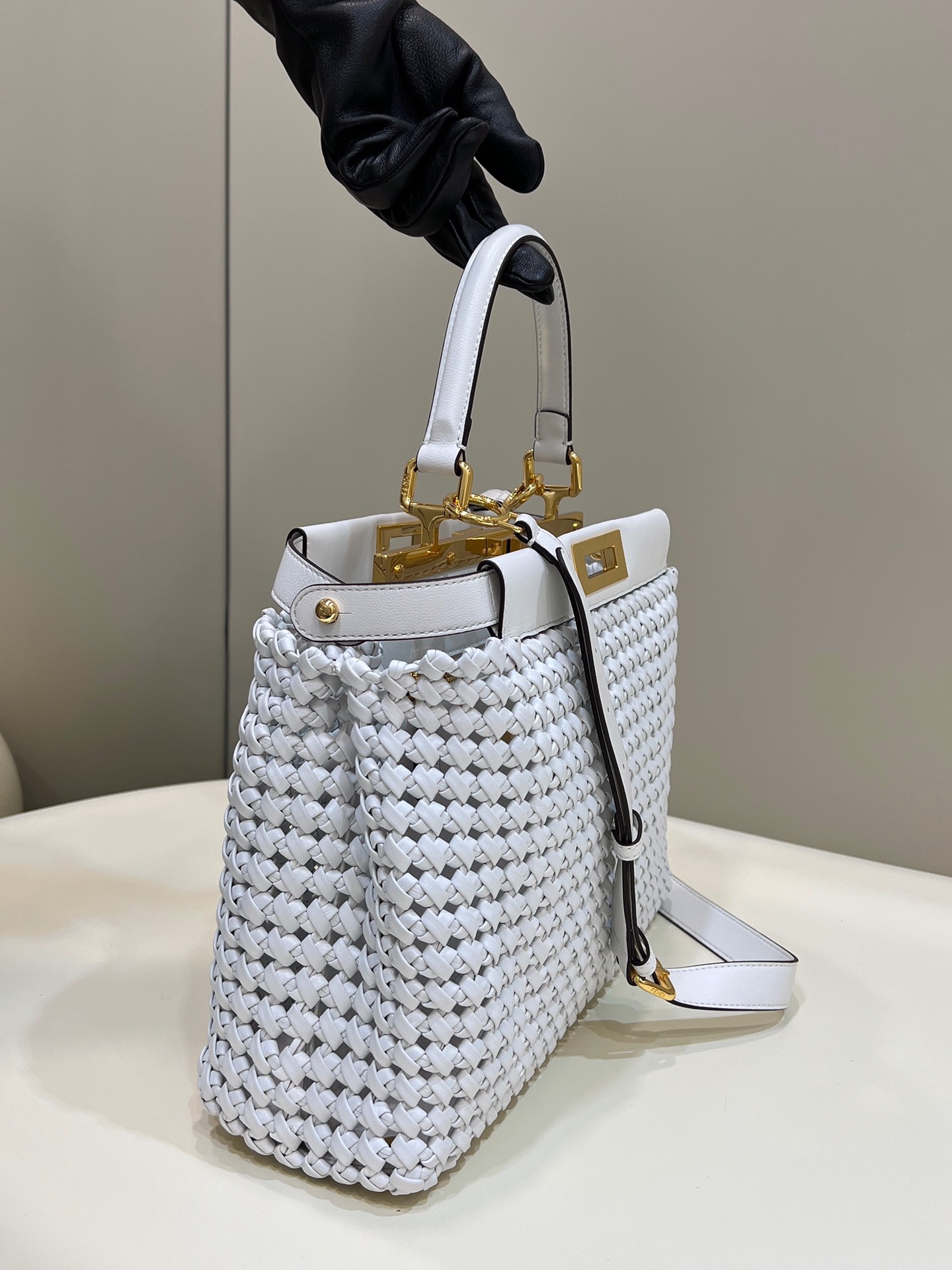 F**di peekaboo medium bag