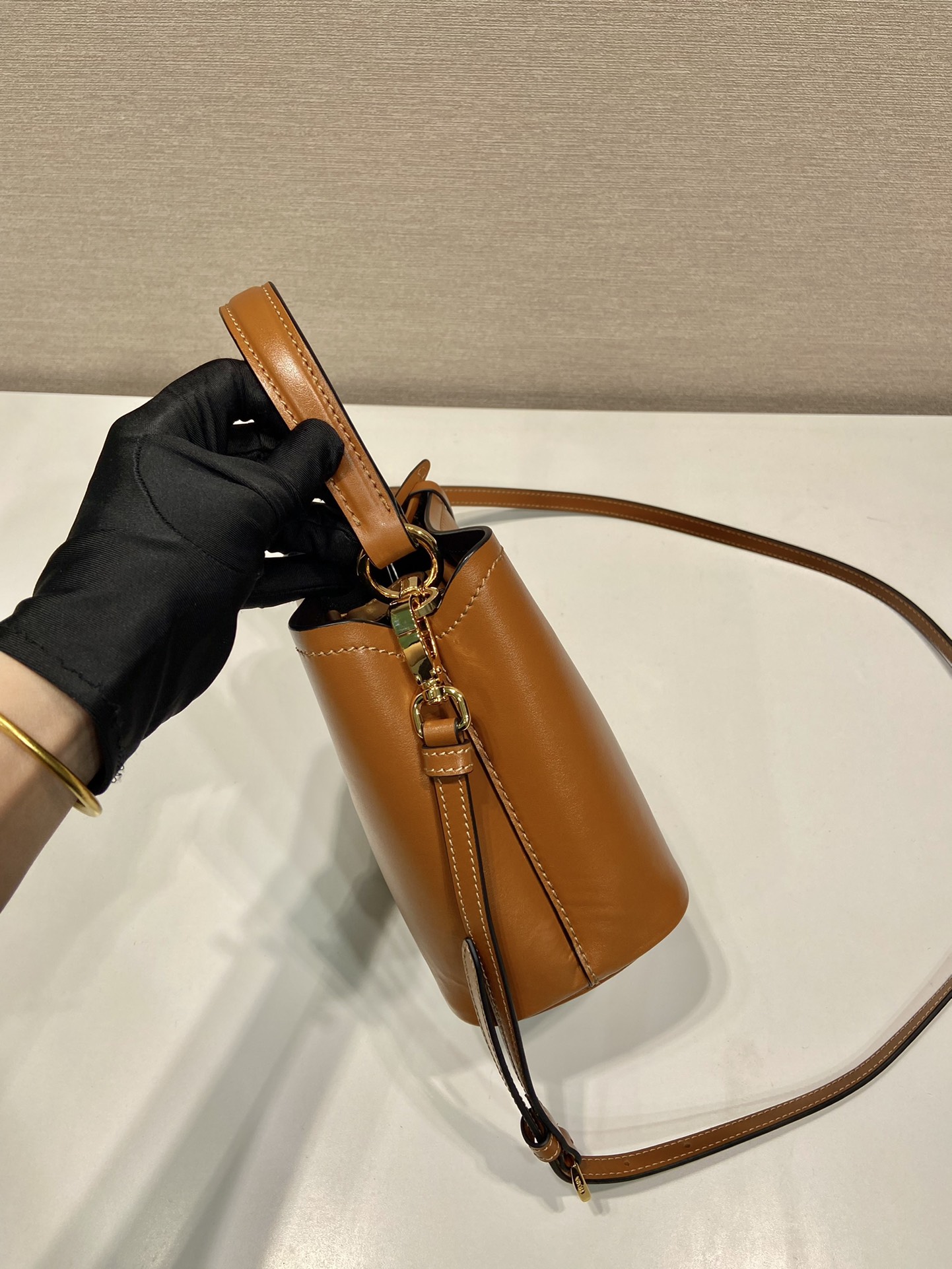 Pra*a panier mini-bag