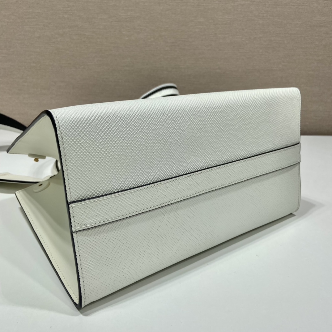 pra*a monoCh*0me small saffiano bag