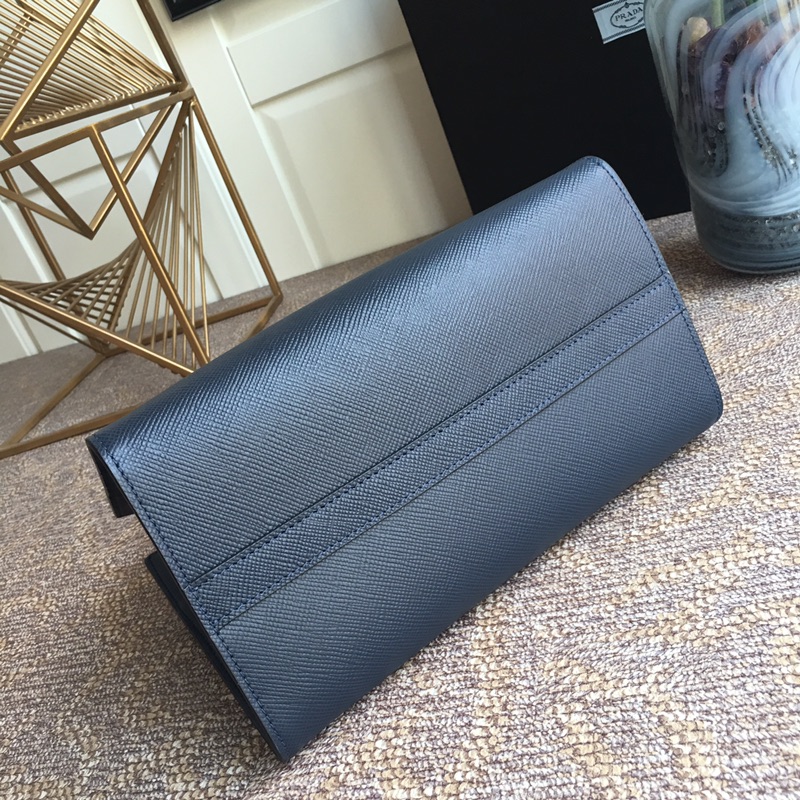 pra*a monoCh*0me small saffiano bag