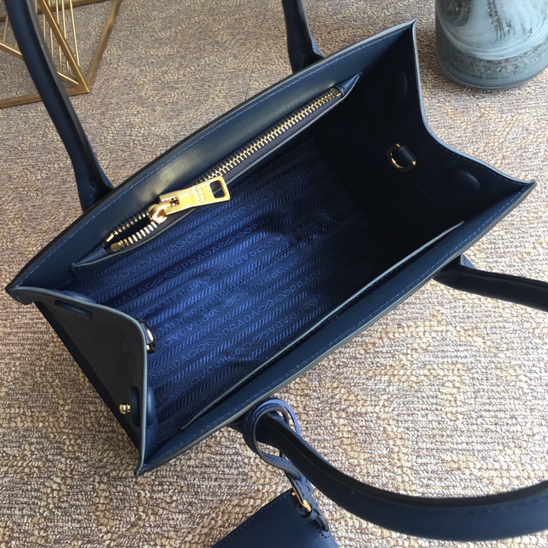 pra*a monoCh*0me small saffiano bag