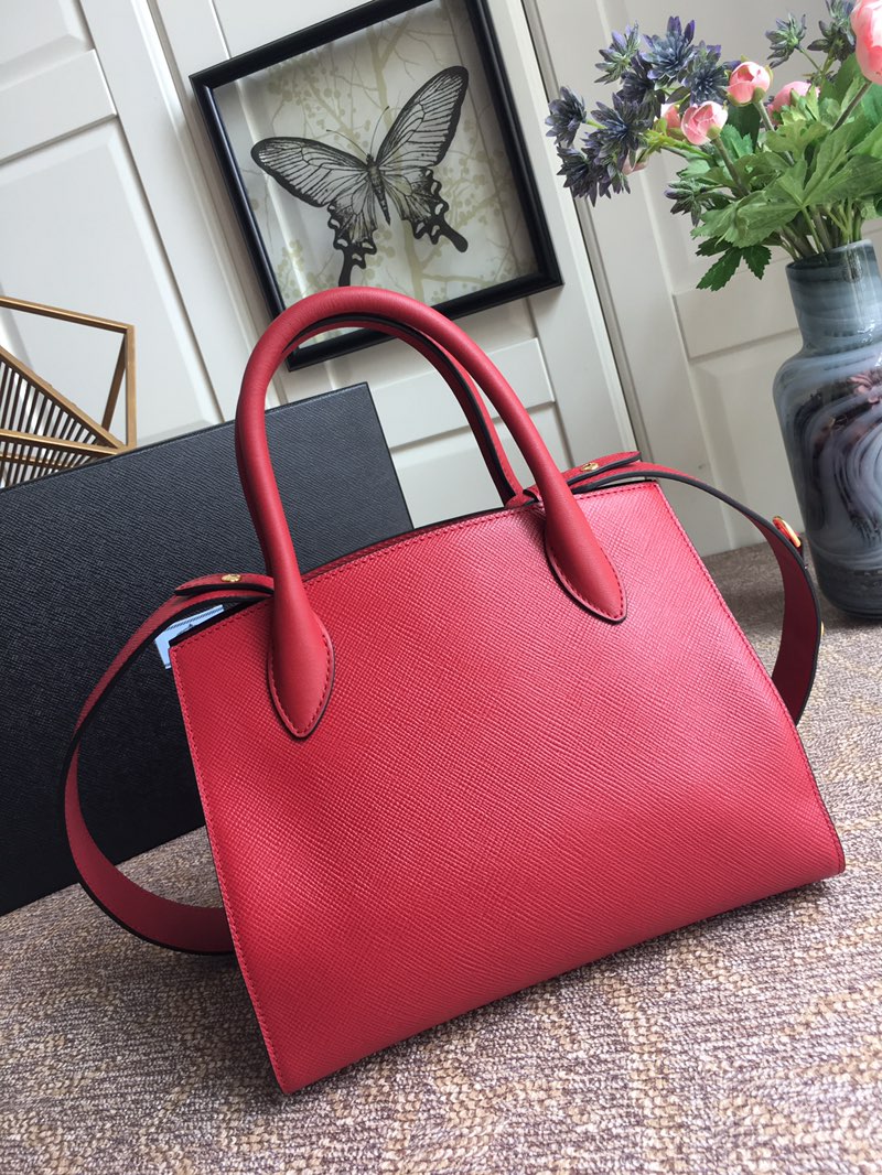 pra*a monoCh*0me small saffiano bag