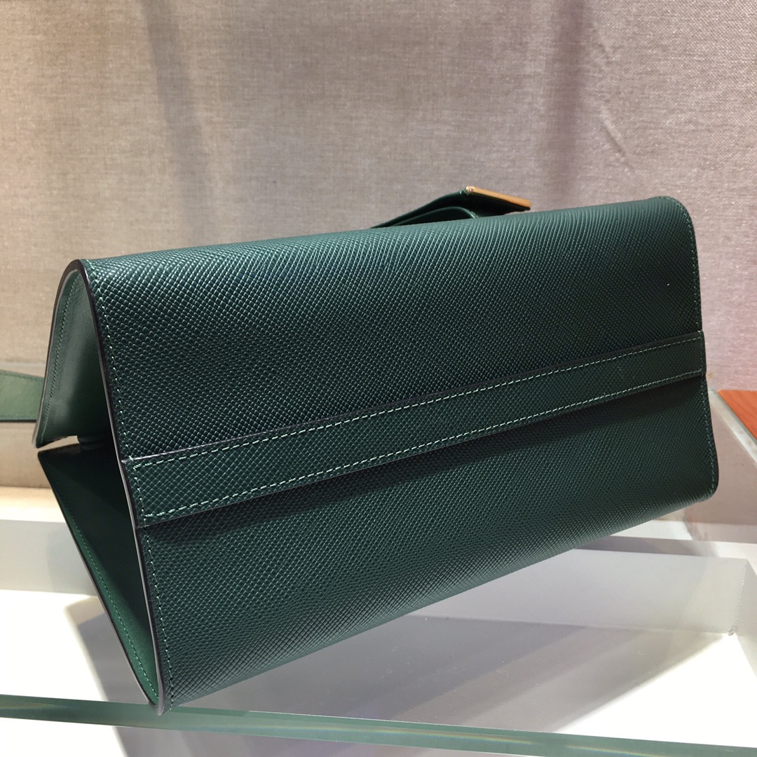 pra*a monoCh*0me small saffiano bag