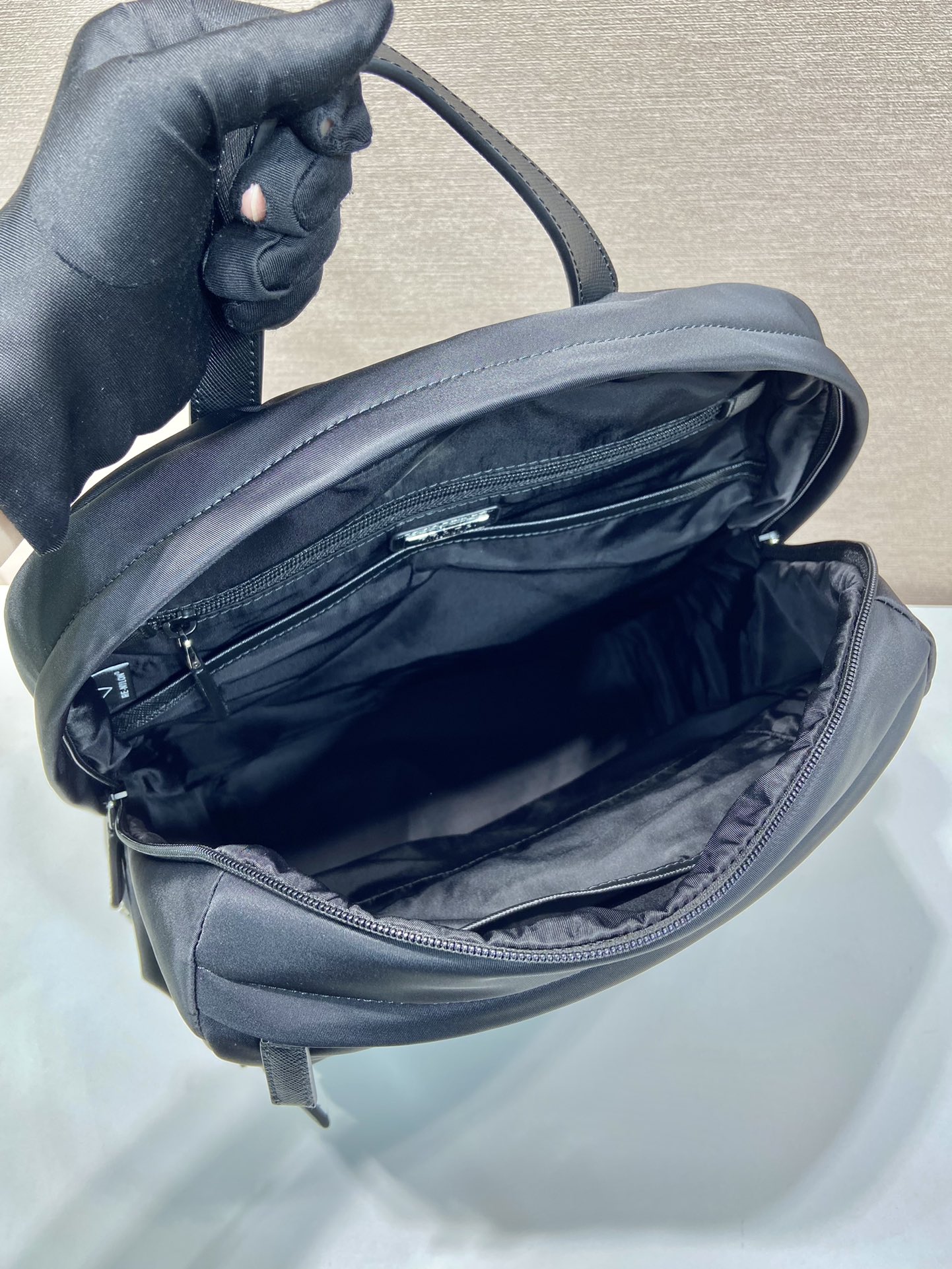 Pra*a nylon backpack