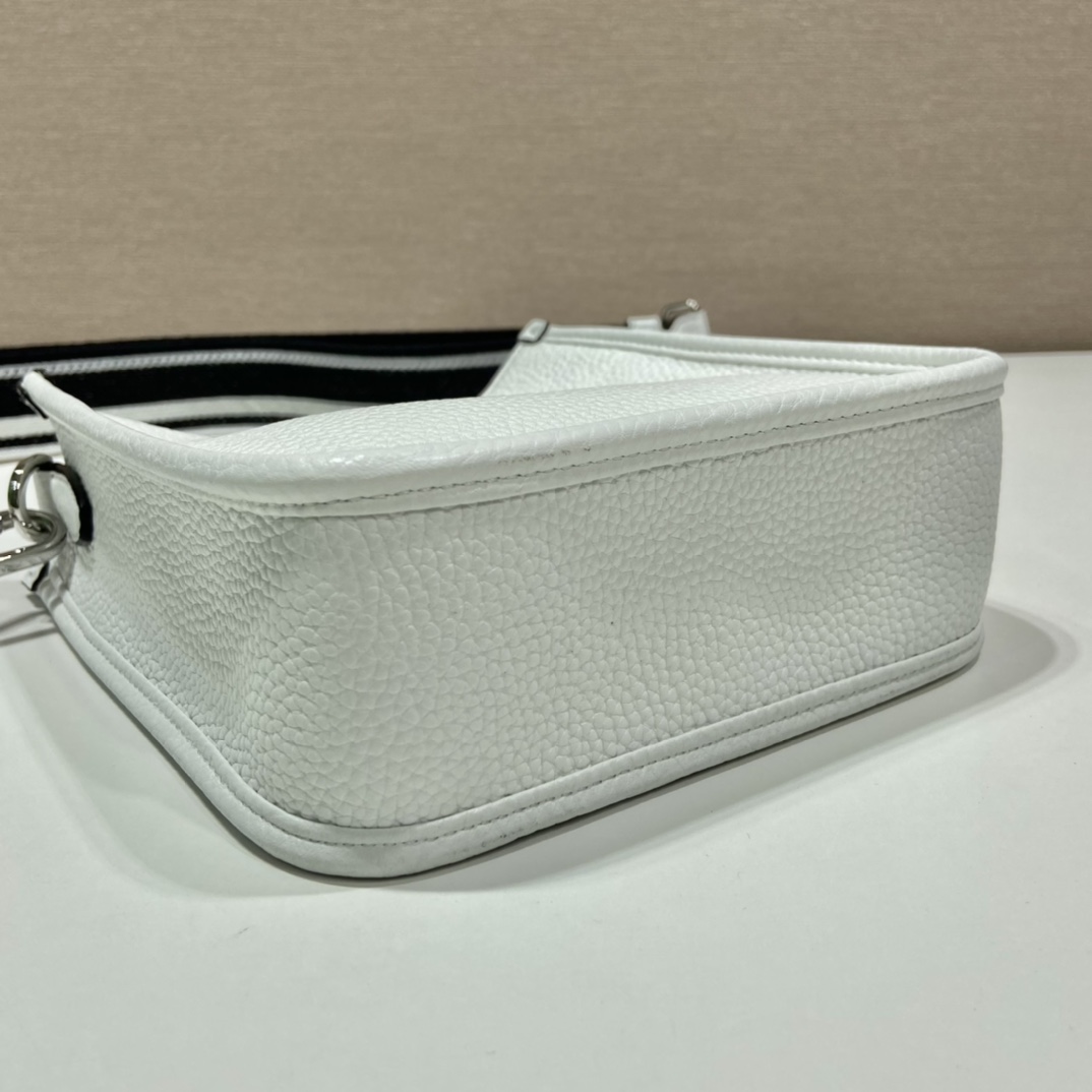 Pra*a leather mini shoulder bag
