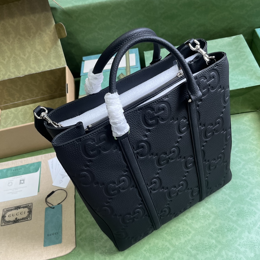 G*u*i jumbo gg medium tote bag