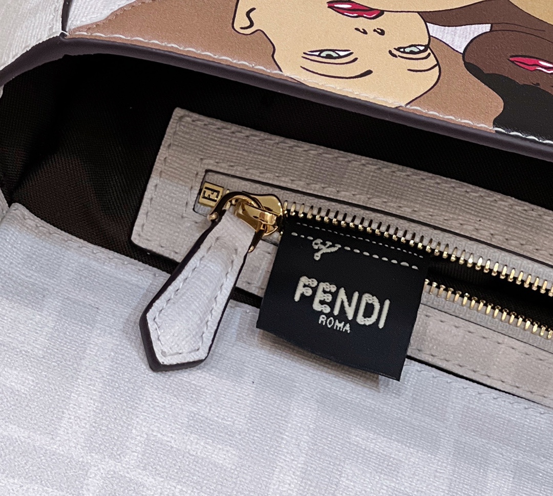 F**di baguette medium handbag