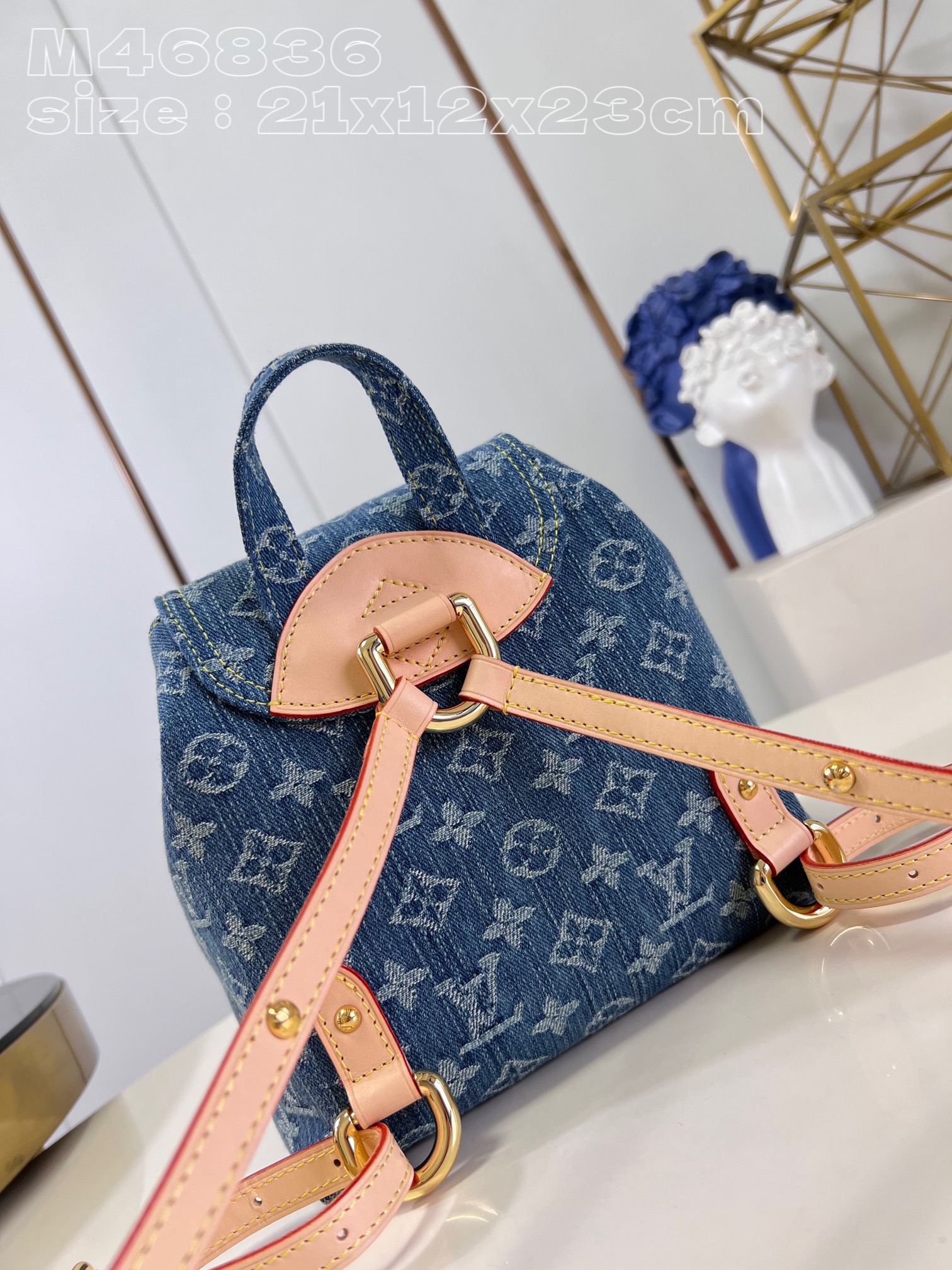 l**is V*t*n venice monogram denim